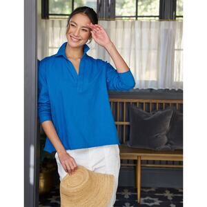 Frank & Eileen Patrick Popover Heritage Jersey XS Blue